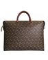Burberry Monogram Work Bag, back view